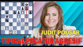 Serangan Brutal Judit Polgar | Judit Polgar vs Ilya Smirin | Olimpiade Istanbul 2000