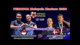 Rehan KUSHARJANTO/KUSUMAWATI (INA) vs Mad VESTERGAARD/Christine  BUSCH (DEN) Malaysia Masters 2024