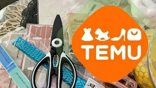 FUN TEMU HAUL - CRAFTING JUNK JOURNAL SUPPLIES - HOME & BEAUTY FINDS  #thriftedtreasures