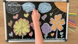 Beauty and the Beast ♥ Chalk Art + Disney Lullaby