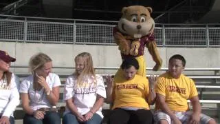 Goldy Gopher has the "Midas Touch"