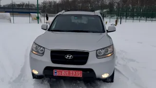 Продано HYUNDAI SANTA FE 2.2 Dizel 150л.с Автомат 4WD 7мест IDEAL с Швейцарии Видеообзор