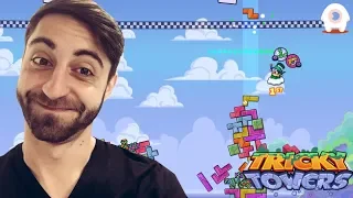 This isn't going to end well.. w/ Lirik & Shorty!! - Tricky Towers Funny Moments