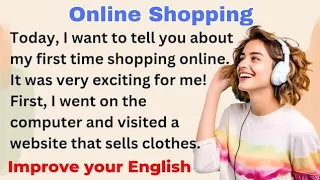 online Shopping 🛍️ || Lerning English Through☘️ English Story || Improve Your English