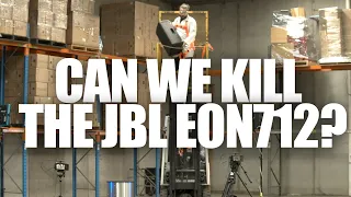 Watch What Happens When We CRASH TEST JBL EON 712 Speaker!