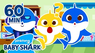 Baby Shark, Where is Daddy? | +Compilation | Hide and Seek Stories | Baby Shark Official