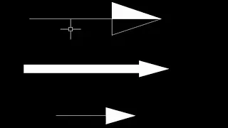 MAKING OF ARROWS USING AUTOCAD