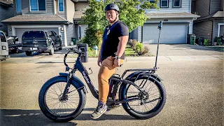 The Most Powerful E-Bike with Great Suspension & Fat Tire - hey bike Explore Review