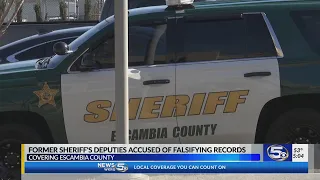 Former Escambia County Sheriff’s deputies accused of falsifying records