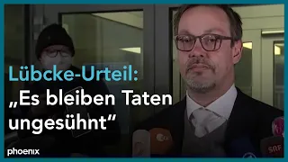 Mordfall Lübcke: Statements nach der Urteilsverkündung am 28.01.21