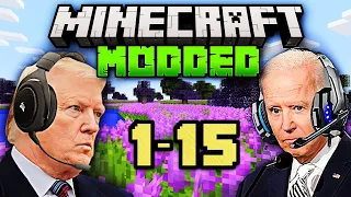 Presidents Play Modded Minecraft 1-15