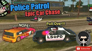 Maging Police 👮 sa City of Manila! (Epic Car Chase) || Taga megaphone ng "Pull Over" 😂