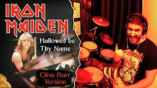 IRON MAIDEN - HALLOWED BE THY NAME | DRUM COVER | (Clive Burr/Studio Version)