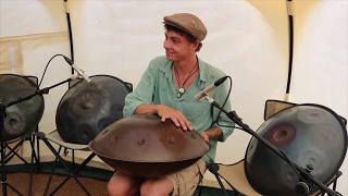 Sylphe handpan D Kurd 13 By_arT MelodiouS played By Marcel Hutter