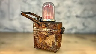 Vintage  Railroad Lamp Restoration