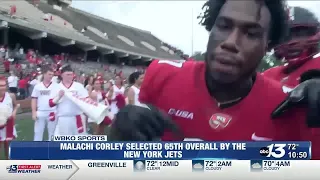 WKU receiver Malachi Corley drafted by the New York Jets in the third round of the NFL Draft