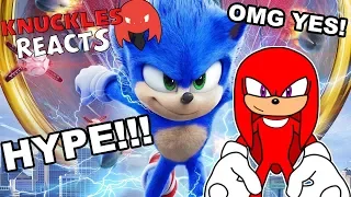 Knuckles Reacts To: "Sonic The Hedgehog (2020) - New Official Trailer - Paramount Pictures"