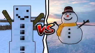 МАЙНКРАФТ ПРОТИВ РЕАЛЬНОЙ ЖИЗНИ / MINECRAFT VS REAL LIFE (ПРИКОЛЫ МАЙНКРАФТ МАШИНИМА)