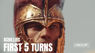 How to...Sort of Play as Achilles | Total War SagaTroy | 5 Turn Guide