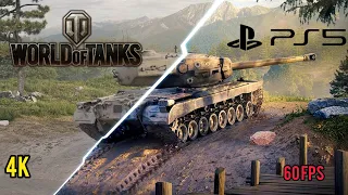 World of tanks PS5 4K 60FPS