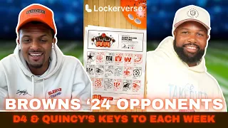 Keys To Every Browns Game in 2024! Deshaun & Quincy Breakdown the FULL Schedule | QB Unplugged