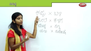 Learn Opposites in Kannada | Preschool Learning videos | kids learning videos