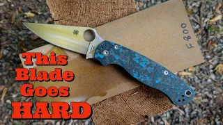 This Steel Goes HARD | Spyderco PM2 M4 Testing and Sharpening