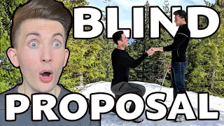 Proposing to my blind boyfriend (he didn’t see it coming!)