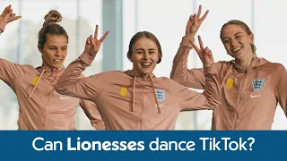 Lionesses' Surprising TikTok Dance Skills & Empowering Girls to play Sports and Football