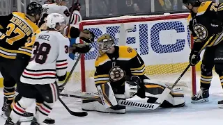 Chicago Draws Even At TD Garden At Hagel Pots His Second Of The Game