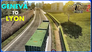 7 Ton Of Used Plastics | Geneva To Lyon | Euro Truck Simulator 2