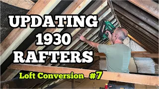 Making 1930s rafters accommodate todays Insulation regs