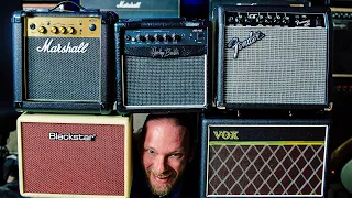 Practice Amp Battle - Marshall, Vox, Fender, Blackstar, Harley Benton