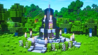 How to Build a Fountain in Minecraft - Minecraft 1.20 Tutorial