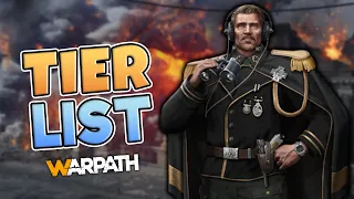 Warpath - Ground Officer Tier List (November 2022)