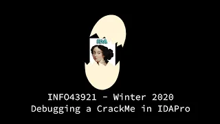 IDA Debugging Part 1 - Solving a CrackMe