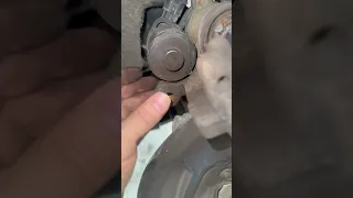 Commonly missed brake job issue