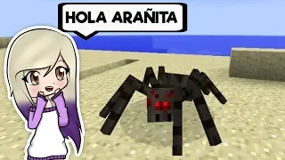 TENGO UNA ARAÑA DE MASCOTA EN MINECRAFT!! | Survival con Lyna 3 | 74