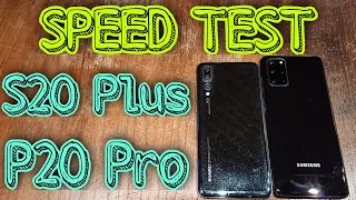 Galaxy S20 Plus vs Huawei P20 Pro Antutu Benchmark - Speed Test - Subway Surfers Gaming