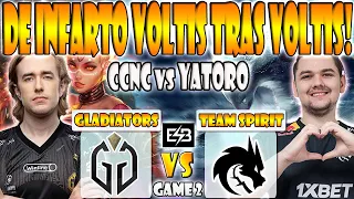 GLADIATORS VS TEAM SPIRIT BO3[GAME 2]YATORO, COLLAPSE VS CCNC, DYRACHYO-DREAMLEAGUE SEASON 22-ESB