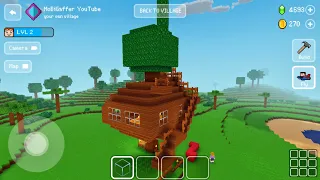 Block Craft 3D: Crafting Game #3886 | Tree 🌳 House 🏡