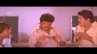 Umesh Plays Jootata With Jaggesh Comedy Scene | Tennis Krishna | Mari Kannu Hori Myage Kannada Movie