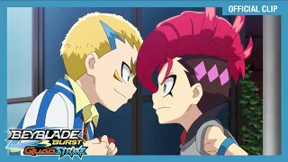 Ultra mega awesome battles! | BEYBLADE BURST QUADSTRIKE EP5 | Official Clip