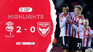 Lincoln City 2 Oxford United 0 | Sky Bet League One Highlights