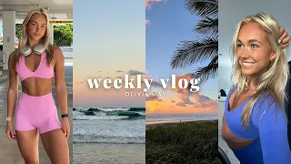 weekly vlog | unboxings, gym PB's, cooking queen, exciting meetings, I BOUGHT A BARBIE BIKE