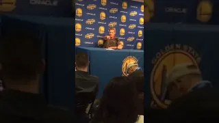 Kerr Postgame interview Warriors vs Pelicans 16/01/2019