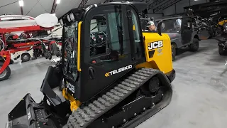 We traded our Cat skid steer for a JCB teleskid