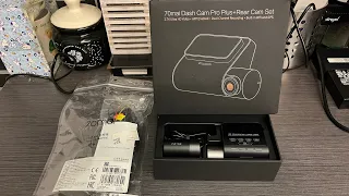 Xiaomi 70mai Dashcam Pro Plus+ (A500S) Rear Cam Set (RC06) + Hardwire Kit Unboxing