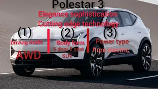 All new 2024 Polestar 3: The Ultimate Electric SUV of 2024!"