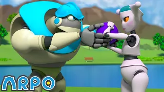 ARPO Vs Nannybot! | ARPO The Robot | Funny Kids Cartoons | Kids TV Full Episodes